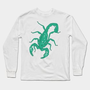 Scorpio (Jungle Green) Long Sleeve T-Shirt